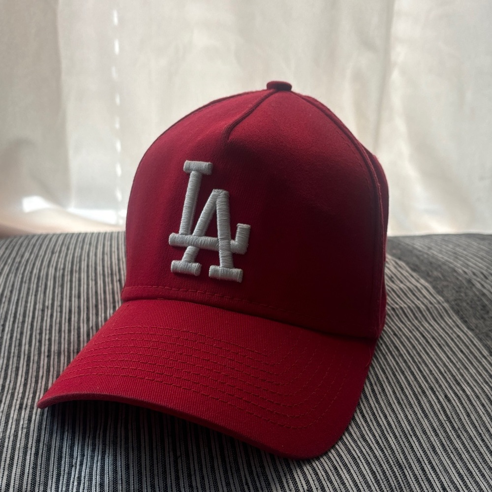 New Era Red LA Cap